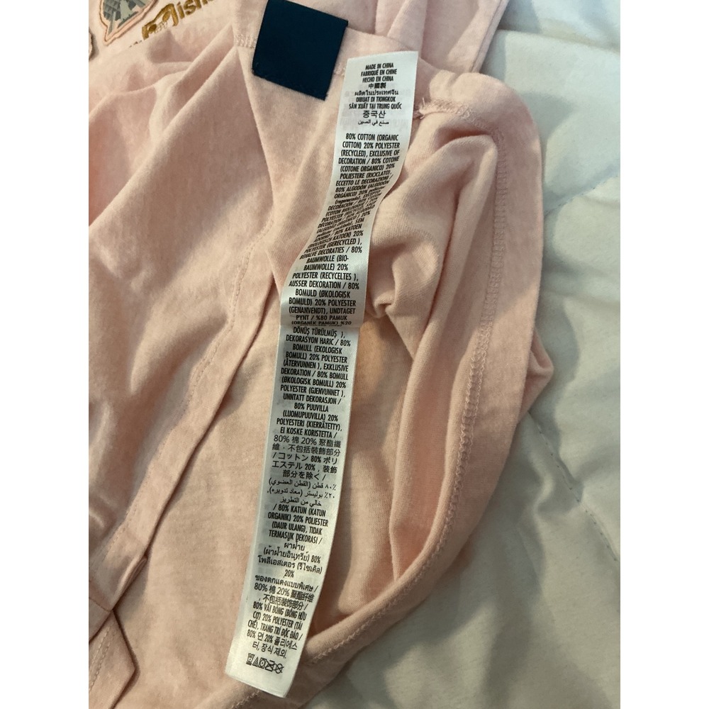Walt Disney World Parks Icons Pink Graphic T-Shirt Women XL Organic Cotton Blend - Picture 8 of 11